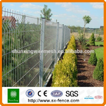 Трехслойный сварной металлический забор с порошковым покрытием от Shunxing Anping